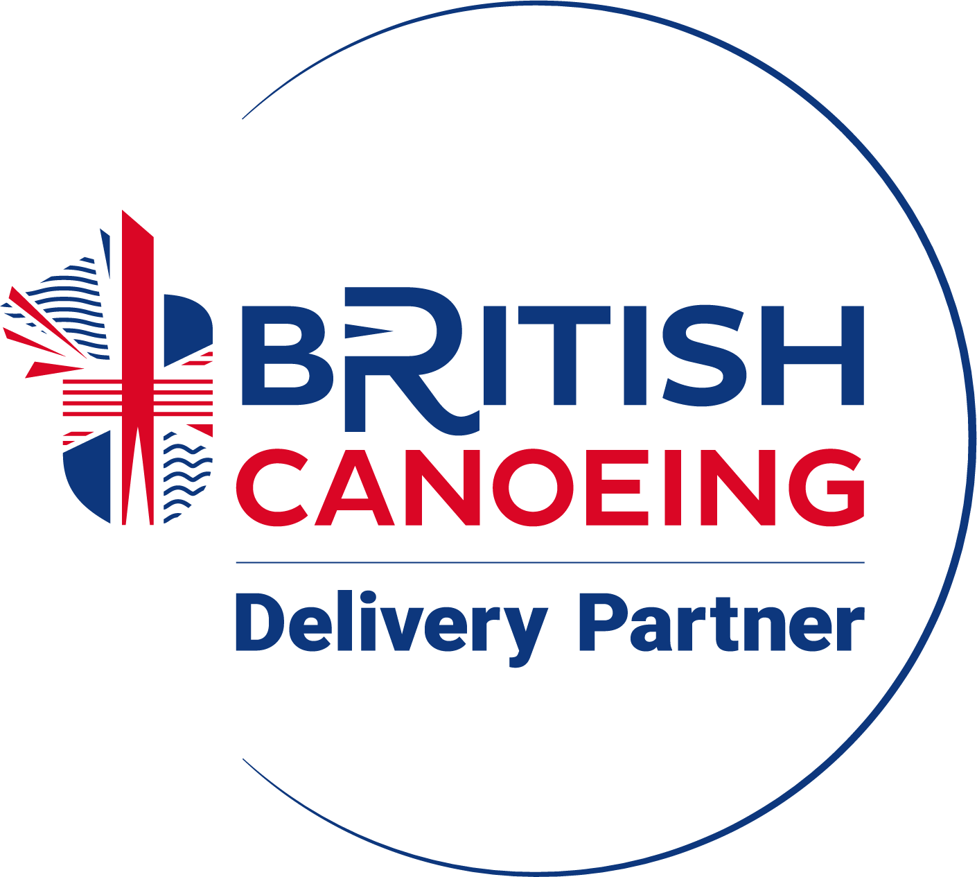 British Canoeing Delivery Partner Full Colour Logo