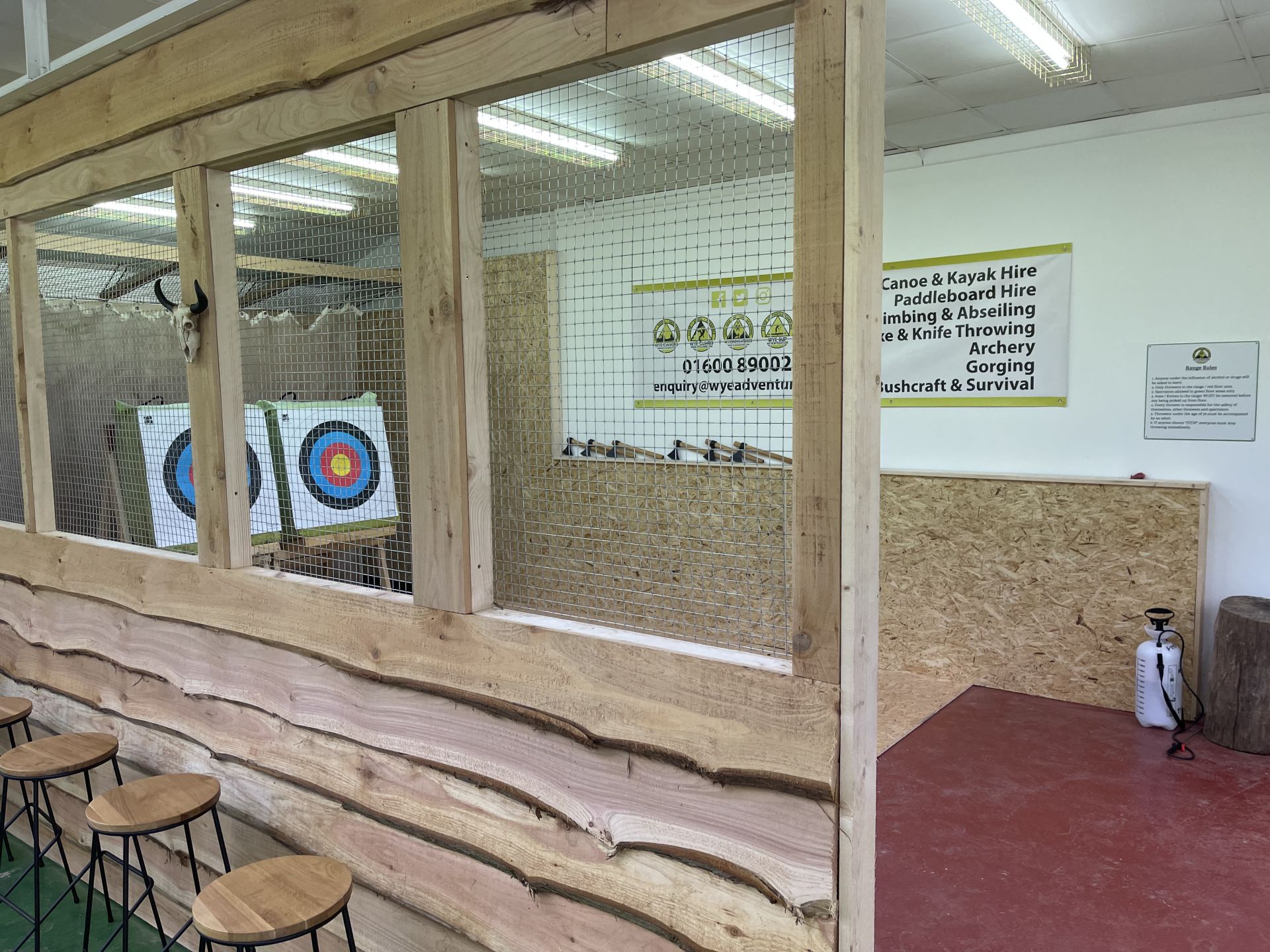 Wye Adventures Indoor Archery Range