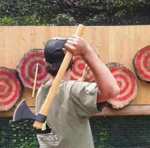 Spagetti Axe Throwing Square